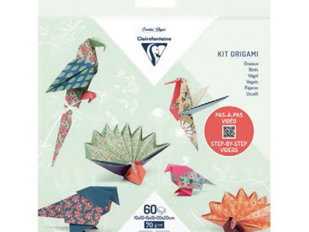 60-Sheet Origami Kit - Birds For Sale