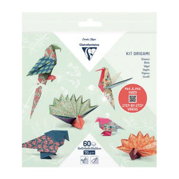 60-Sheet Origami Kit - Birds For Sale