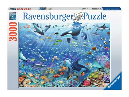 3,000-Piece Puzzle -  Underwater World  Online Hot Sale