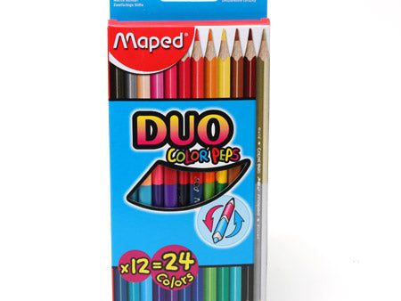 12 Color Peps coloured pencils Supply