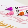 Aqua Color Brush Marker - Light Orange on Sale