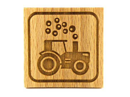 Engraved Stamp - Tractor Online