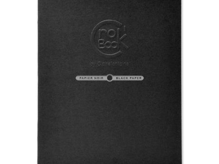 A5 Crok  Book Noir Sketchbook For Cheap