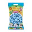 1,000-Pack Hama Midi Beads - Pastel Blue Ice Online Sale