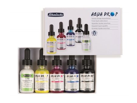 Aqua Drop Watercolour Set - 5 x 30 ml Supply