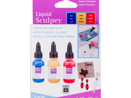 Liquid Sculpey - Primary Colours For Cheap