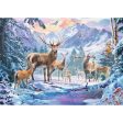 Adult Puzzle - Winter Deer, 1,000 Pieces Online Sale