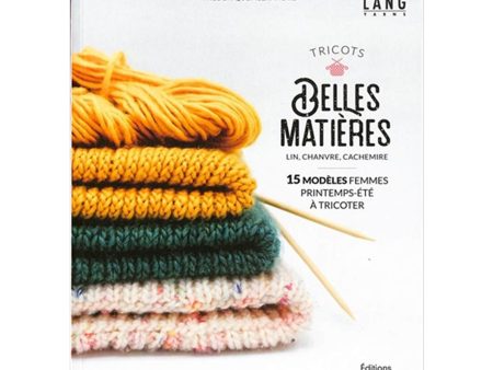 Tricot belles matières - French Ed. Sale