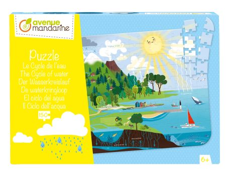 150-Piece Educational Puzzle -  The Water Cycle  Online Sale