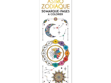 50 marque-pages à colorier : Astro Zodiaque - French Ed. For Cheap