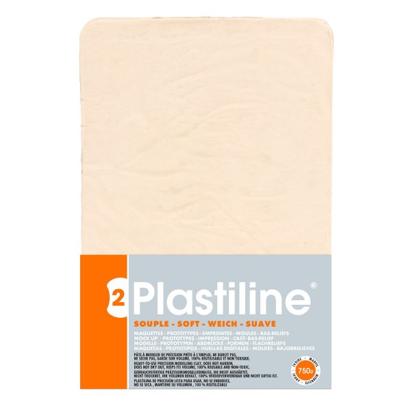 50 Hardness Plastiline - Light Grey Online now