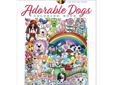 Adorable Dogs Colouring Book Cheap