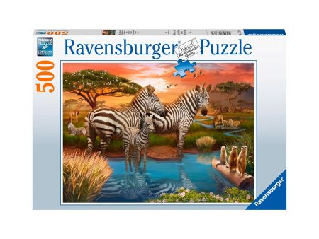 500-Piece Puzzle -  Zebra  Discount