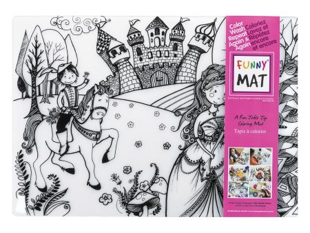 Funny Mat Colouring Placemat - Princess on Sale