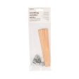 6-Pack Crackling Wooden Wicks - Medium Fashion