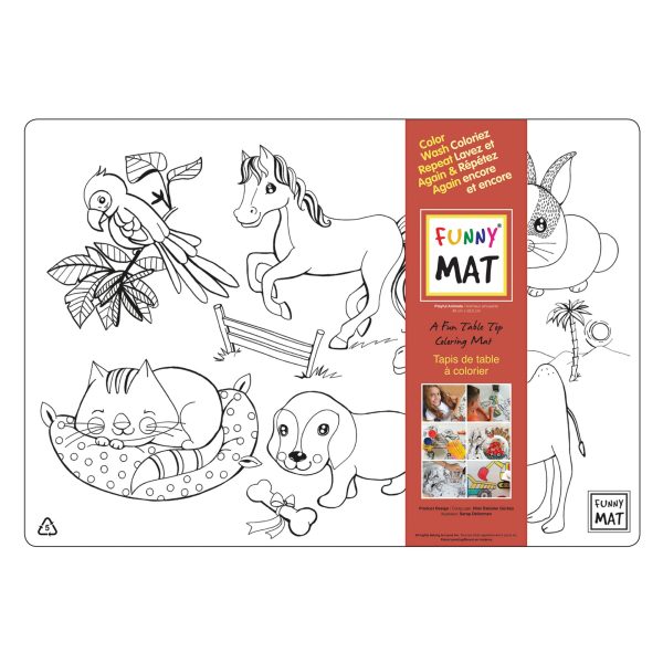 Funny Mat Colouring Placemat - Playful Supply