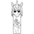 Graffy Bookmark - Unicorns Online Hot Sale