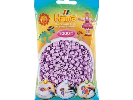 1,000-Pack Hama Midi Beads - Pastel Lilac For Discount