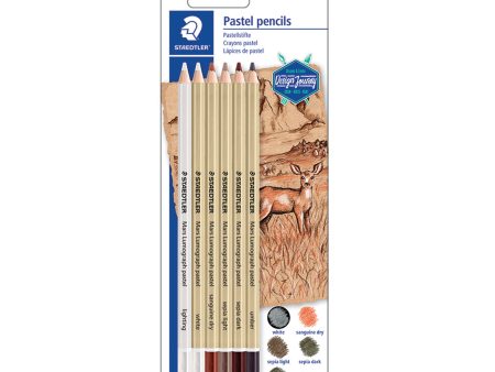 6-Pack Lumograph Pastel Pencils Online Hot Sale