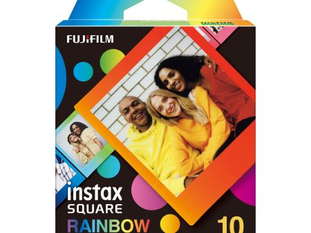 Instax Square Instant Film Pack - Rainbow Supply