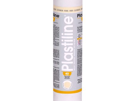 40 Hardness Plastiline - Ivory, 1 kg Sale