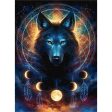 Adult Puzzle - Lunar Wolf, 500 Pieces Fashion