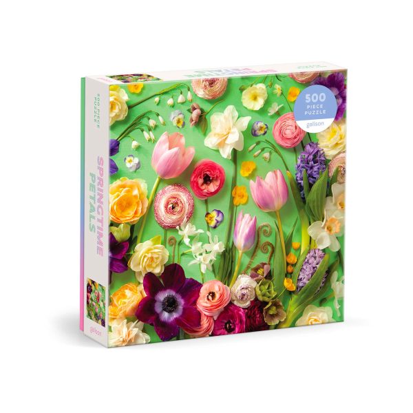 500-Piece Puzzle -  Springtime Petals  Hot on Sale