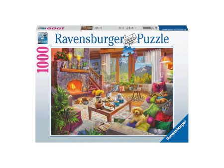 1,000-Piece Puzzle -  Cosy Cabin  Online now