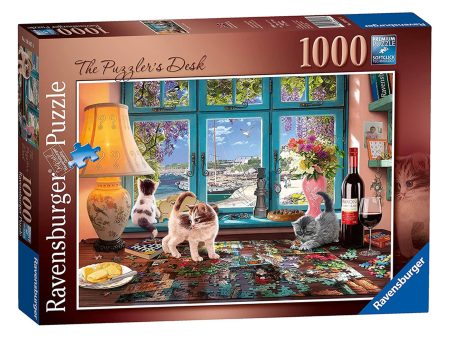 Adult Puzzle - The Puzzler s Desk, 1,000 Pieces Online