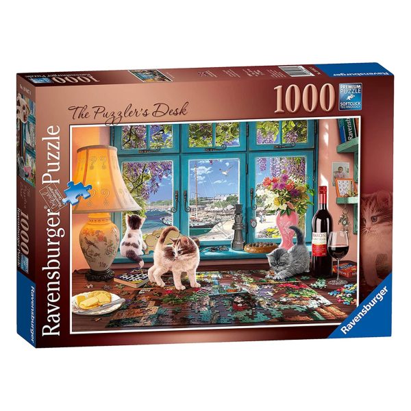 Adult Puzzle - The Puzzler s Desk, 1,000 Pieces Online