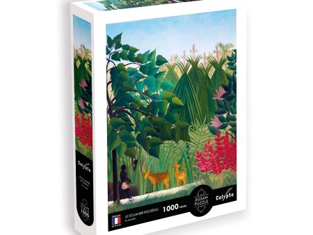 1,000-Piece Puzzle -  The Waterfall, Henri Rousseau  For Cheap